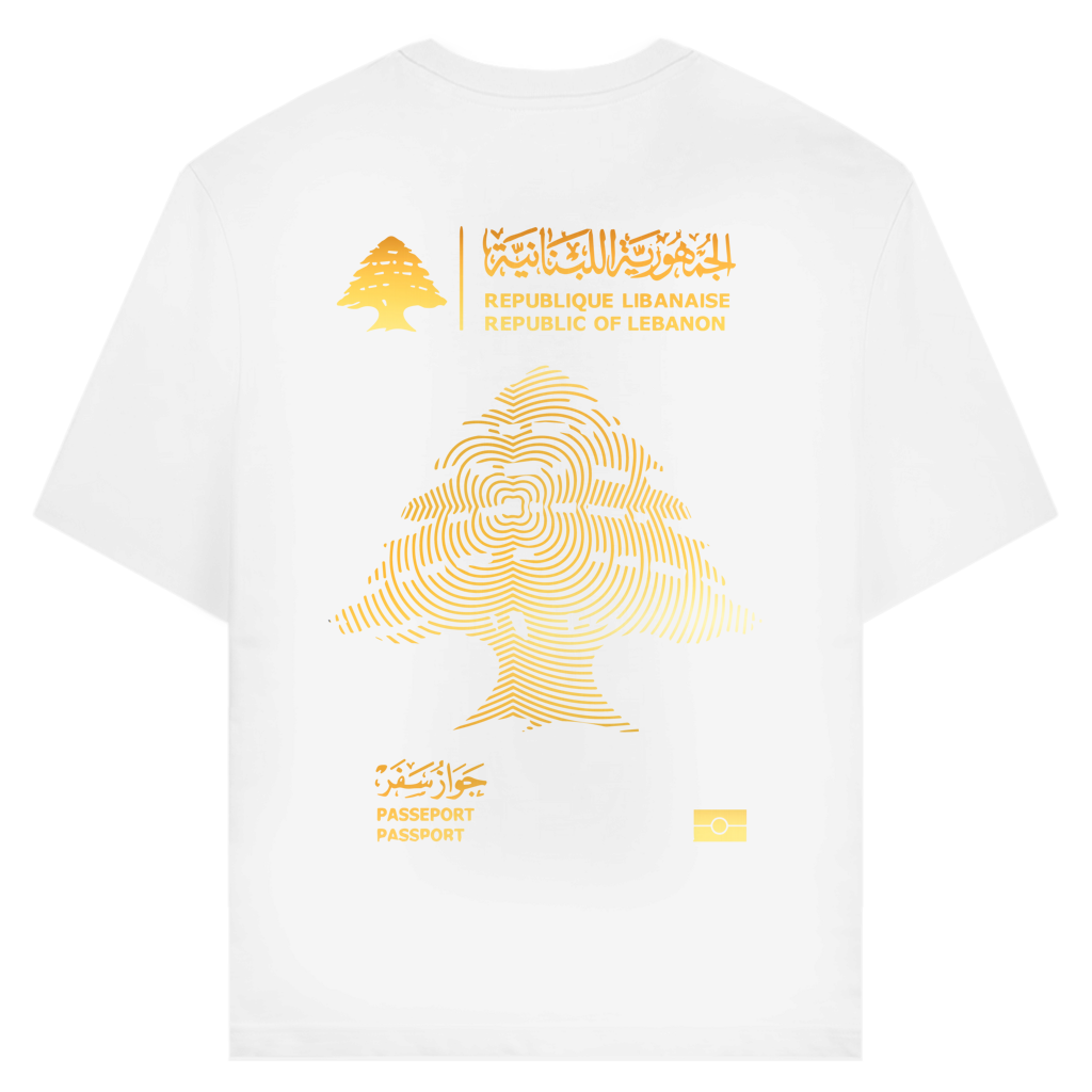 LEBANON PASSEPORT 1 (BACKPRINT)