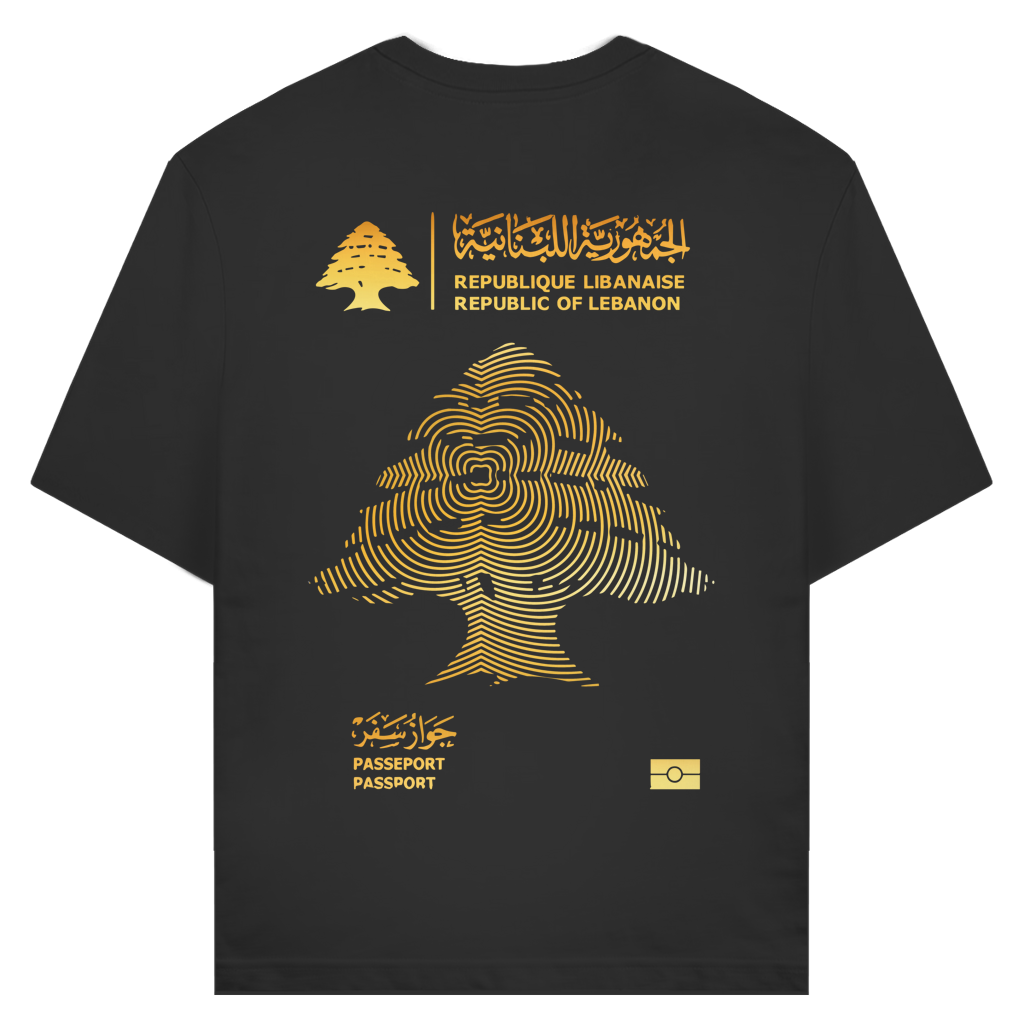 LEBANON PASSEPORT 1 (BACKPRINT)