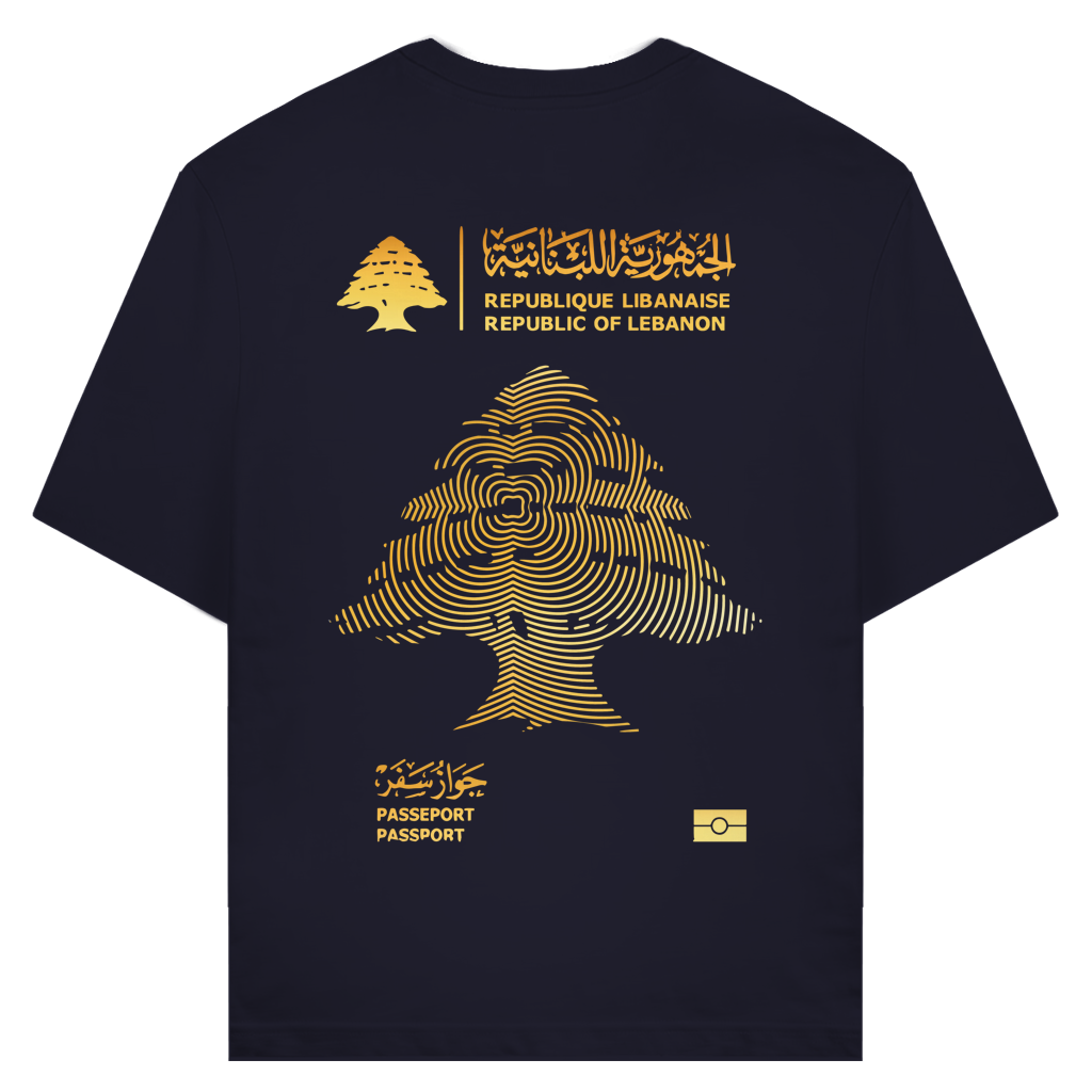 LEBANON PASSEPORT 1 (BACKPRINT)