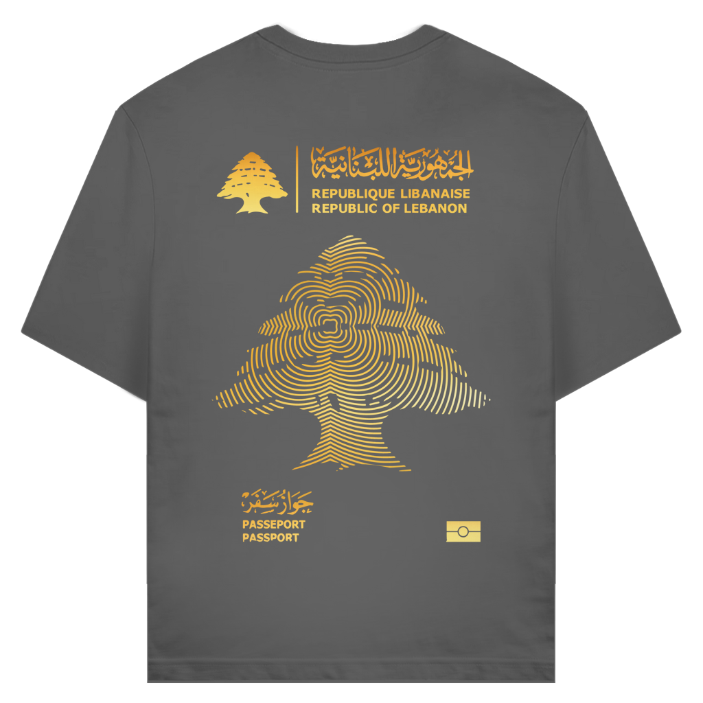 LEBANON PASSEPORT 1 (BACKPRINT)