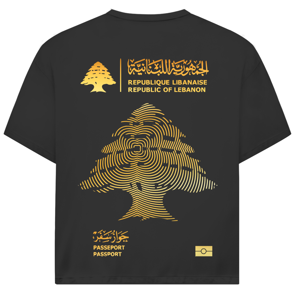 LEBANON PASSEPORT 1 (BACKPRINT)