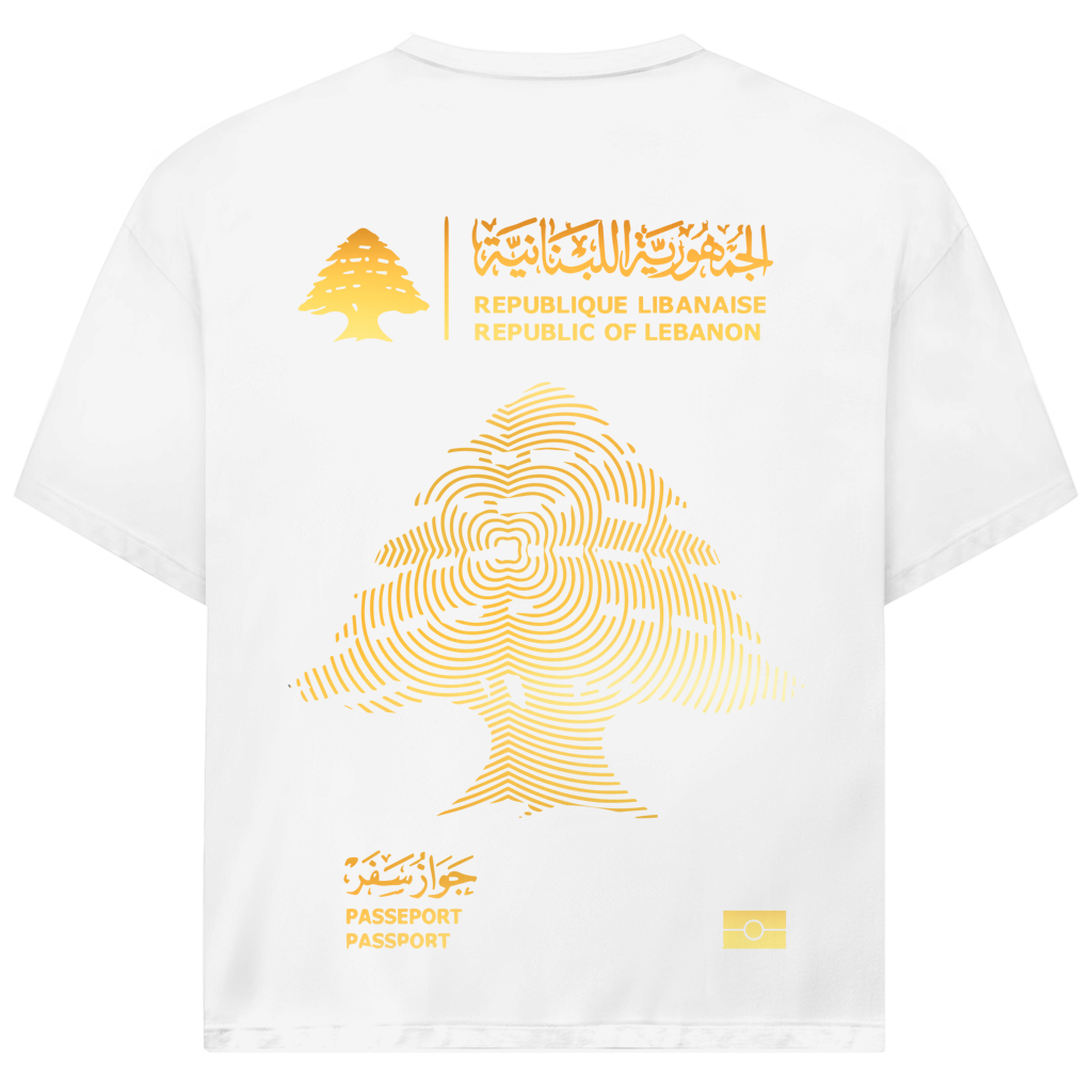 LEBANON PASSEPORT 1 (BACKPRINT)