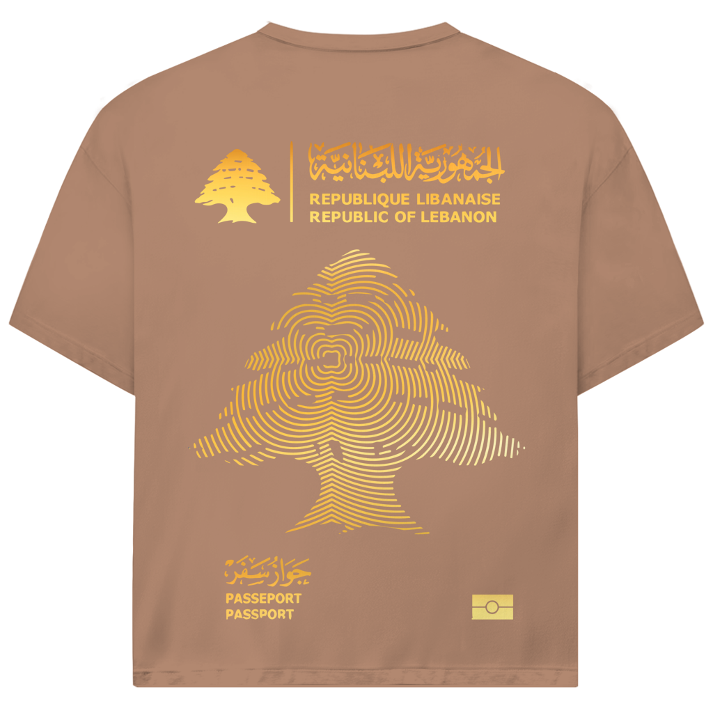 LEBANON PASSEPORT 1 (BACKPRINT)