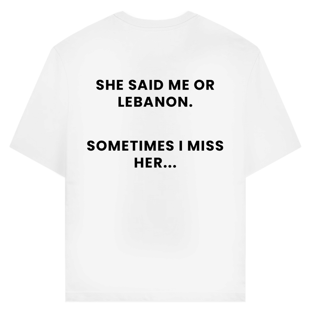 ME OR LEBANON 1 (BACKPRINT)
