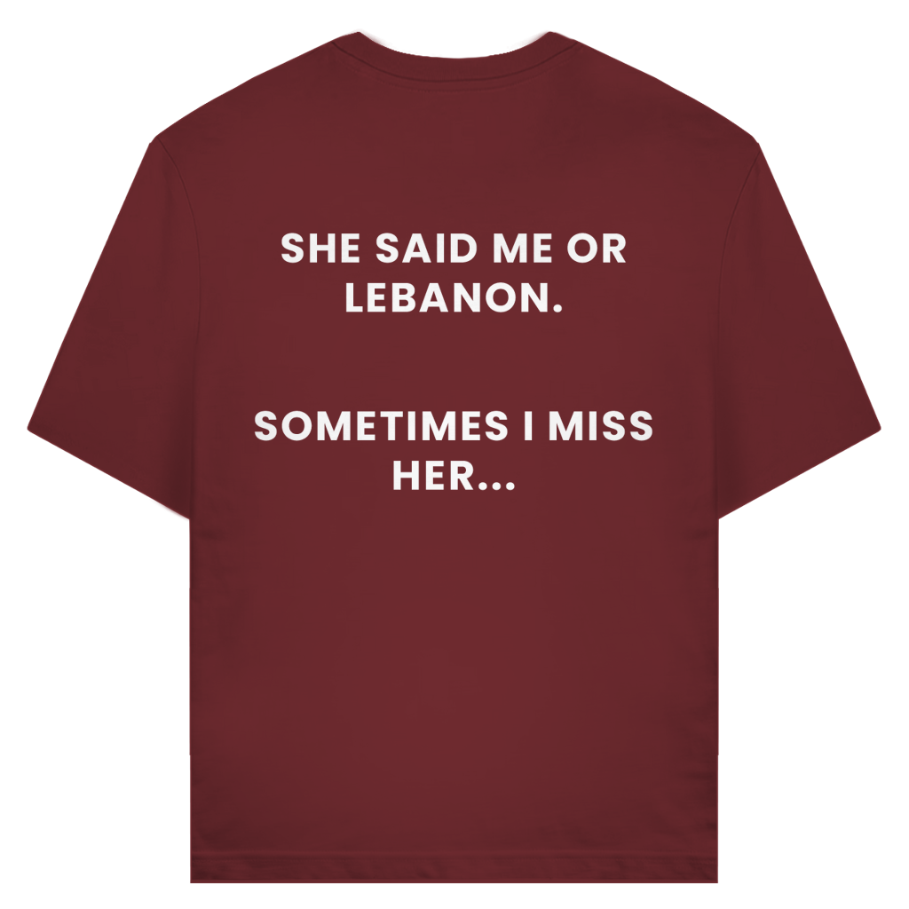ME OR LEBANON 1 (BACKPRINT)