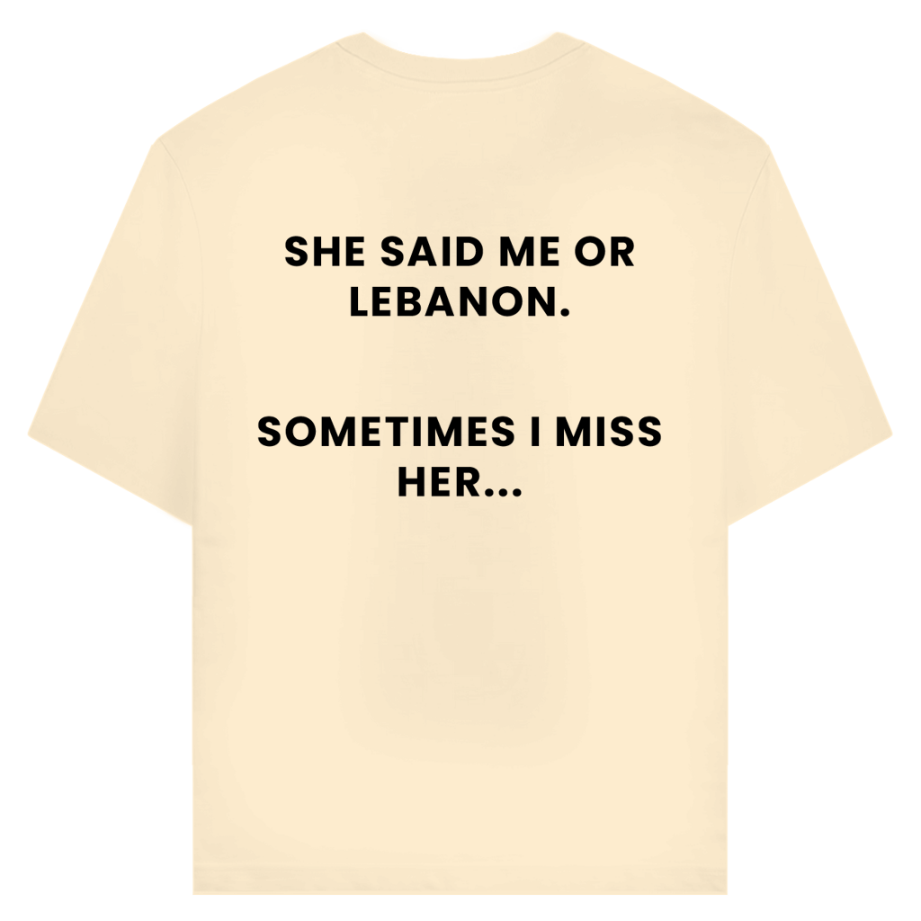 ME OR LEBANON 1 (BACKPRINT)