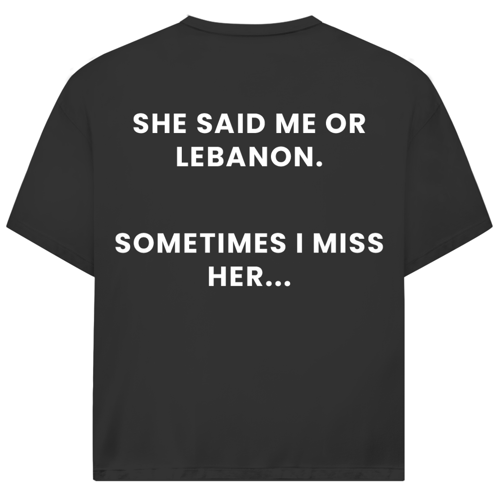ME OR LEBANON 1 (BACKPRINT)