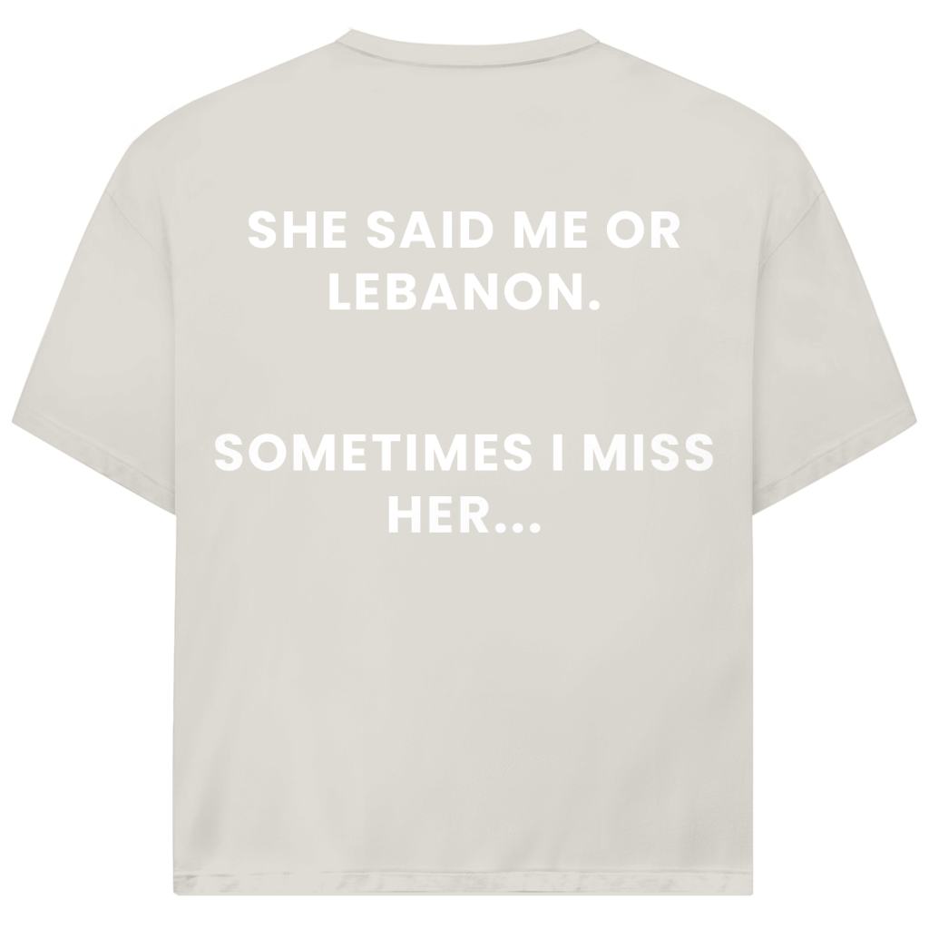 ME OR LEBANON 1 (BACKPRINT)