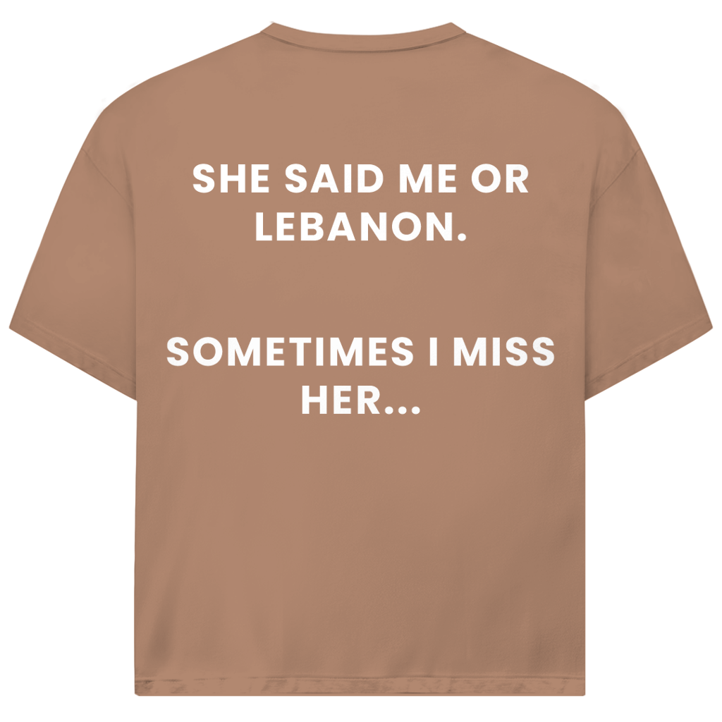 ME OR LEBANON 1 (BACKPRINT)