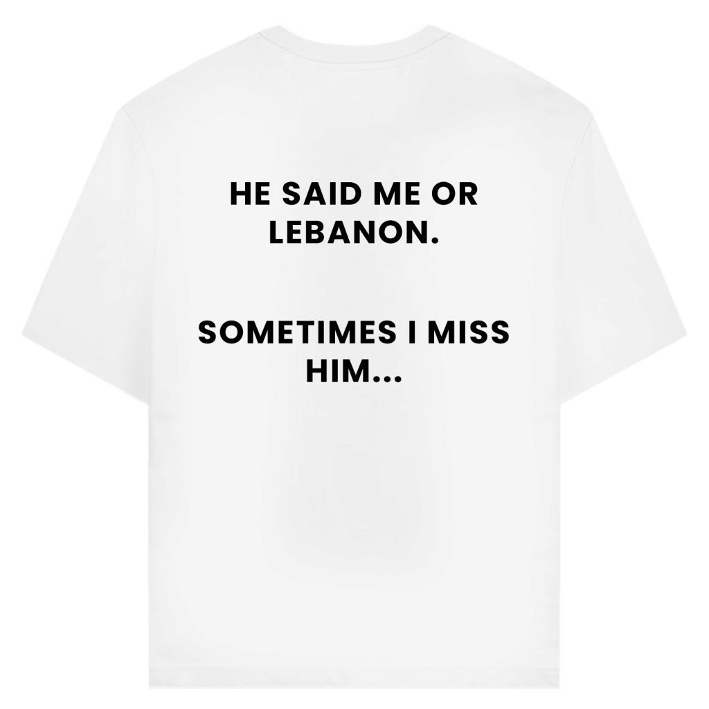 ME OR LEBANON 2 (BACKPRINT)