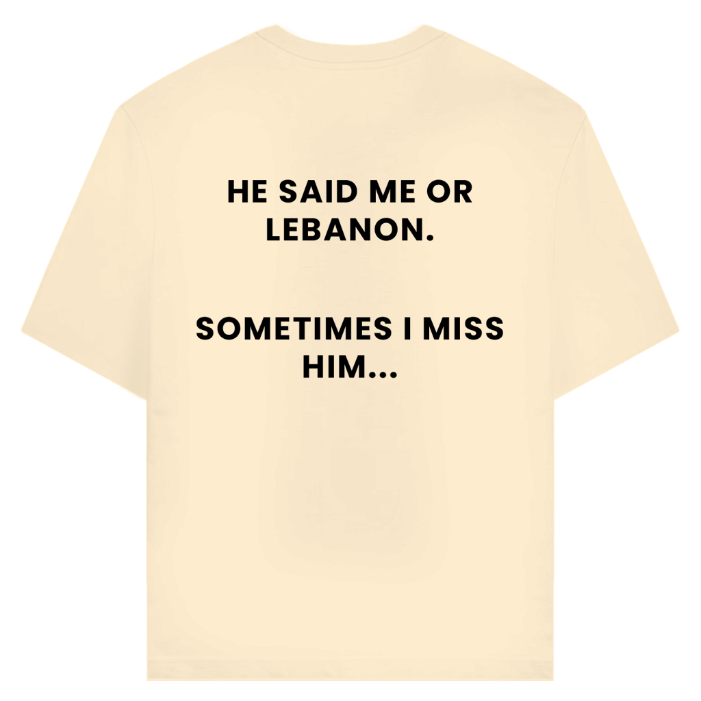 ME OR LEBANON 2 (BACKPRINT)