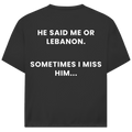 ME OR LEBANON 2 (BACKPRINT)