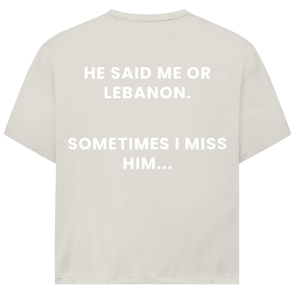 ME OR LEBANON 2 (BACKPRINT)