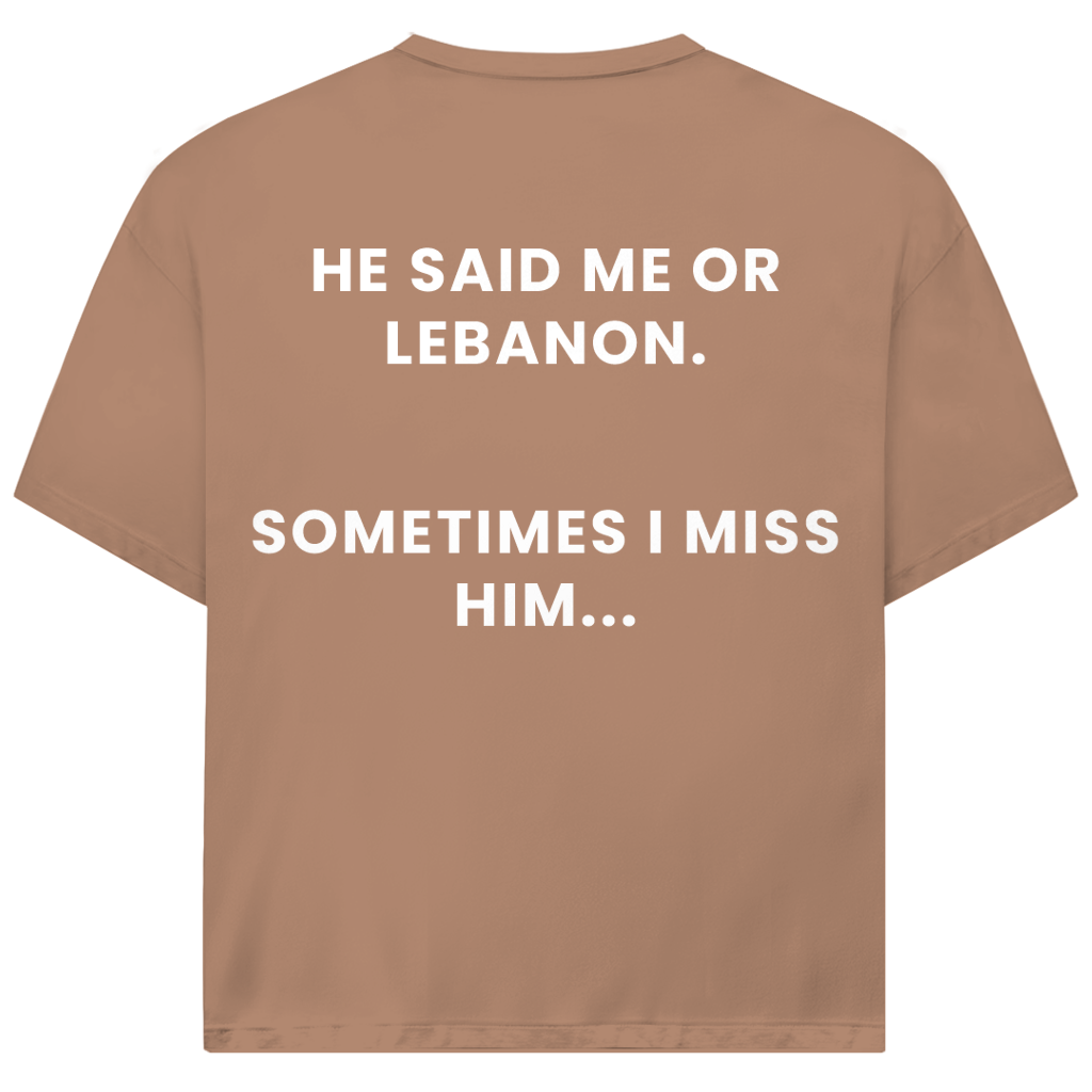 ME OR LEBANON 2 (BACKPRINT)