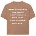 WHERE FROM JNOUB? (BACKPRINT)