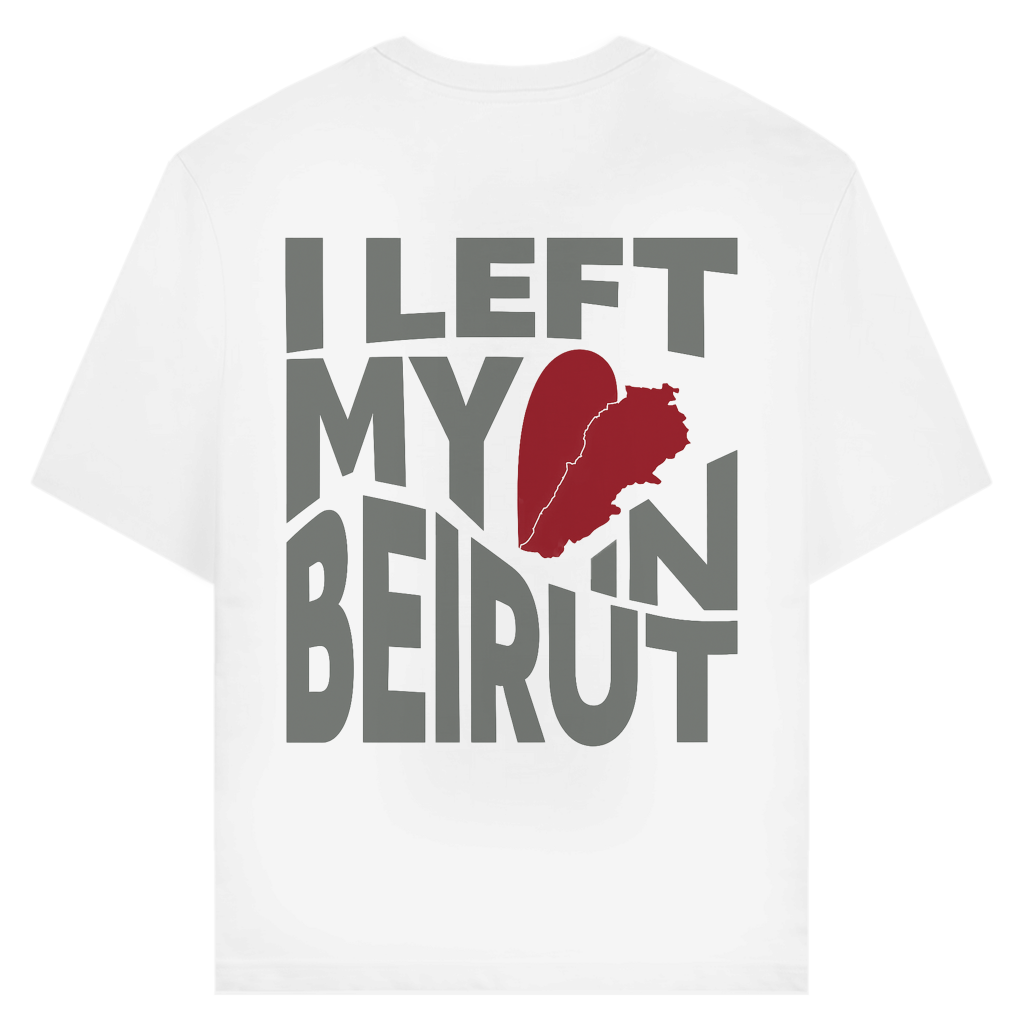 LEFT IN BEIRUT (BACKPRINT)