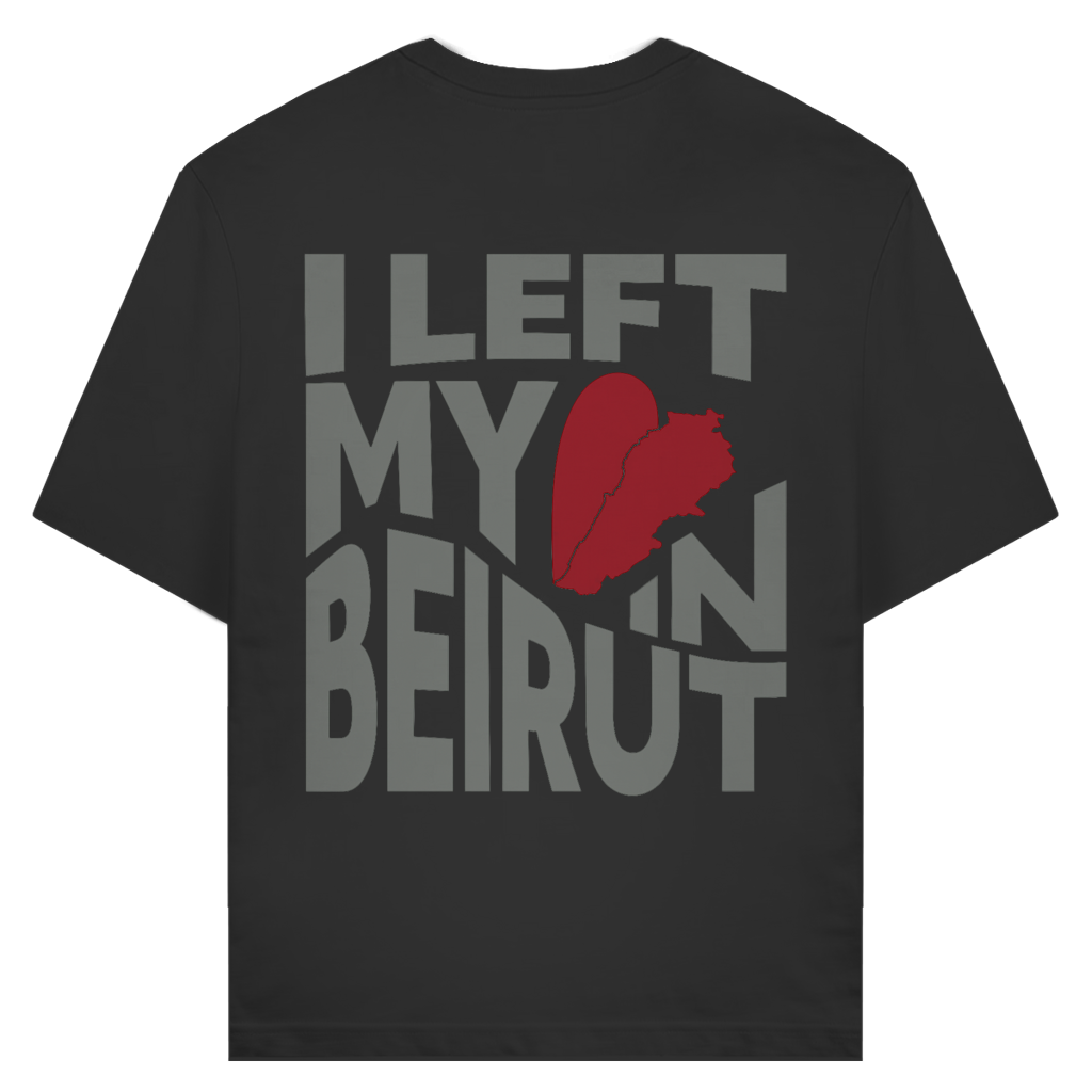 LEFT IN BEIRUT (BACKPRINT)