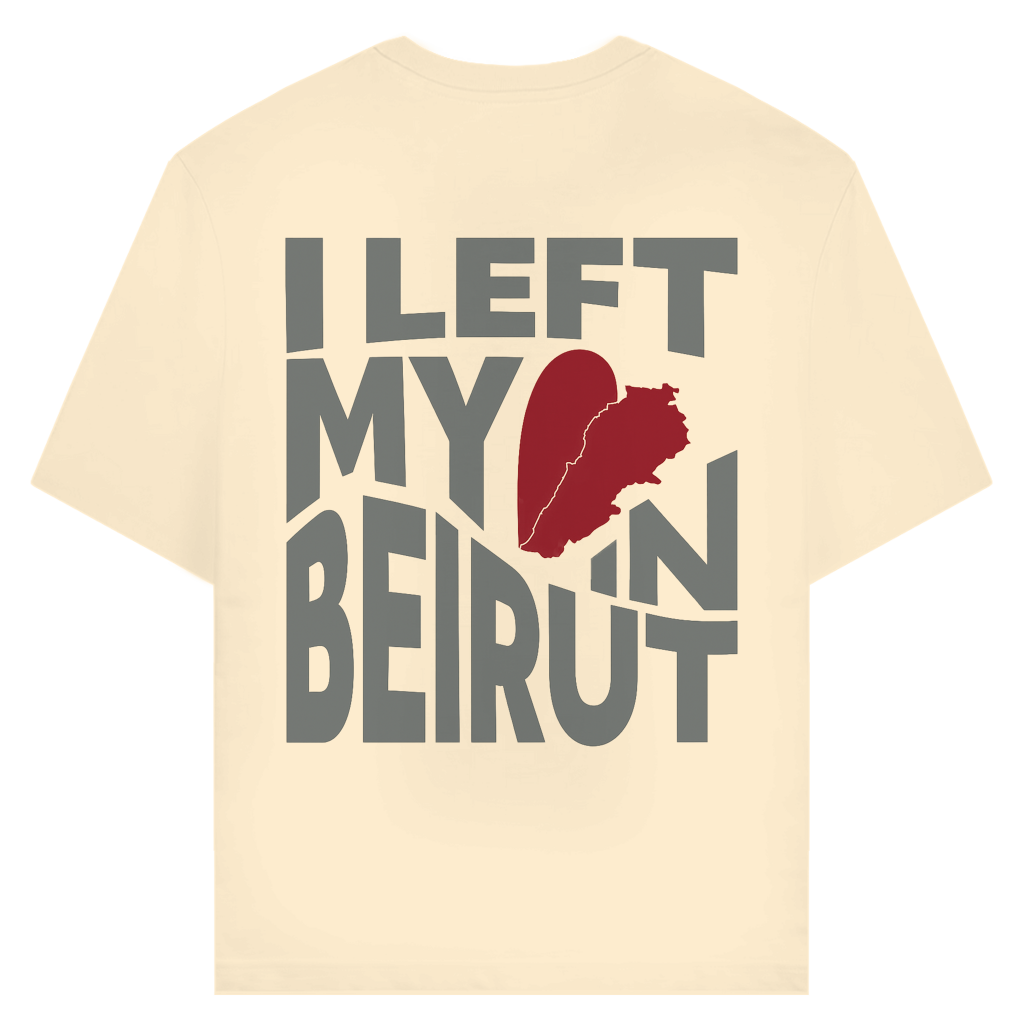 LEFT IN BEIRUT (BACKPRINT)