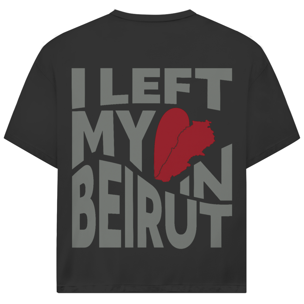 LEFT IN BEIRUT (BACKPRINT)