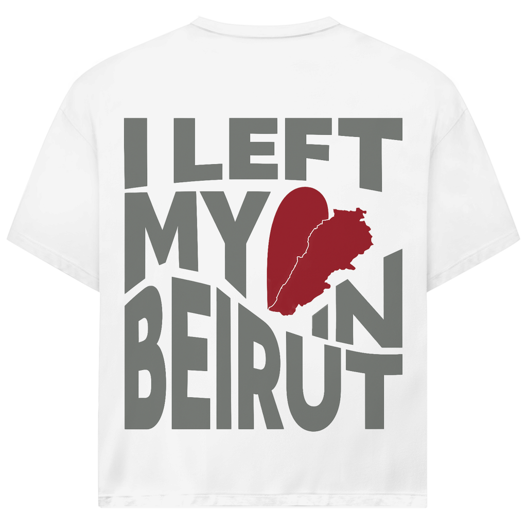 LEFT IN BEIRUT (BACKPRINT)