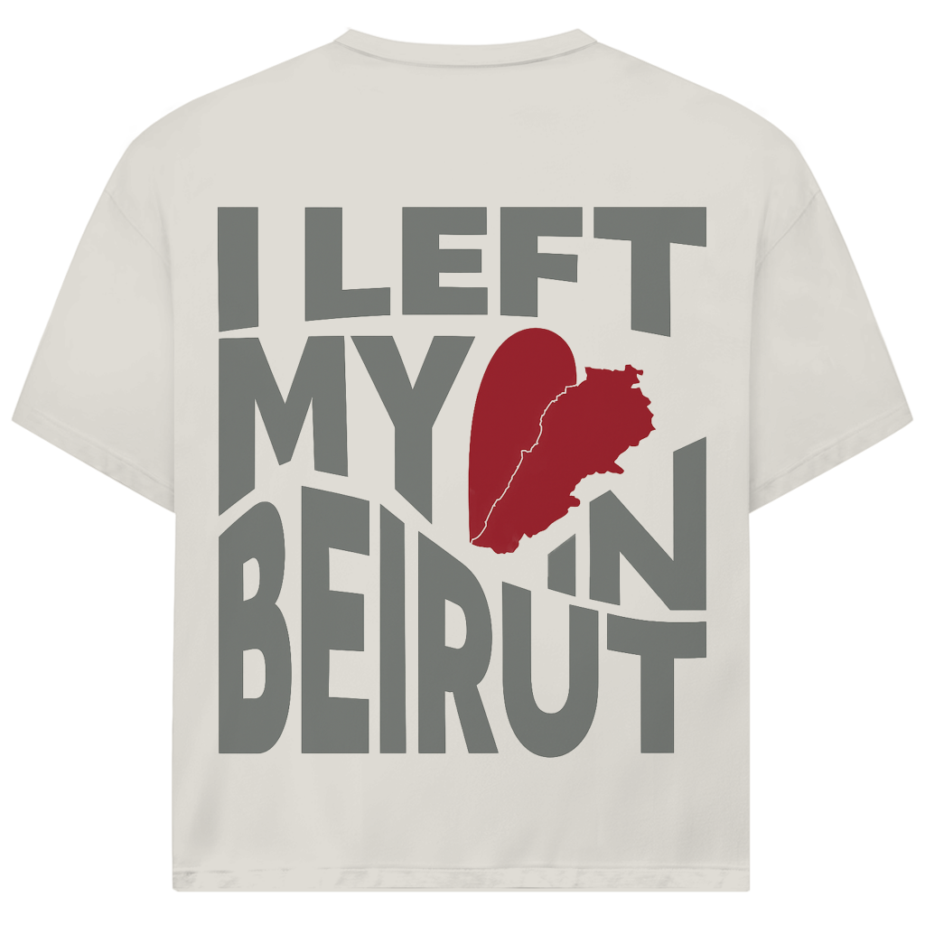 LEFT IN BEIRUT (BACKPRINT)
