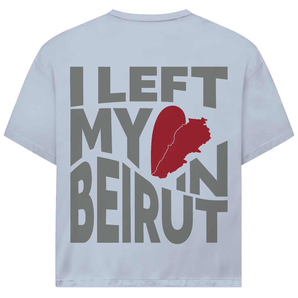 LEFT IN BEIRUT (BACKPRINT)