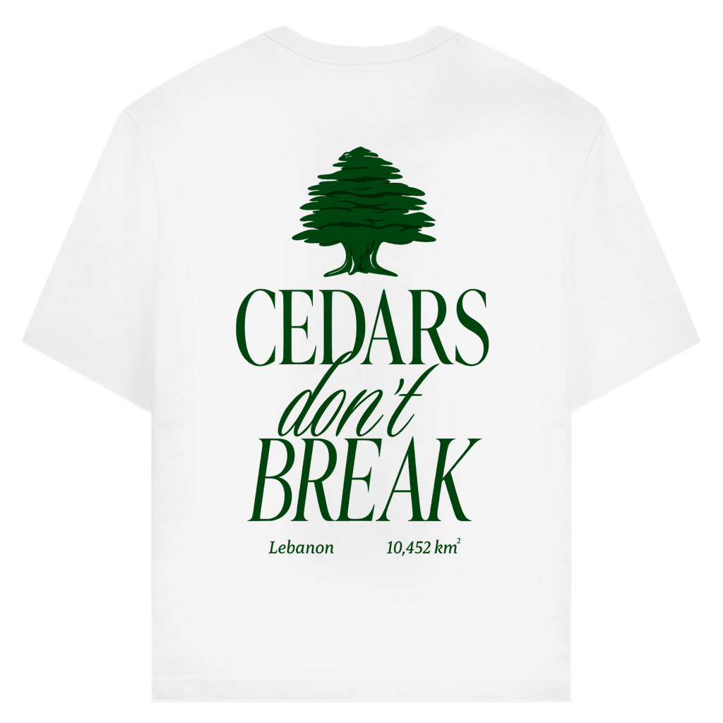 CEDARS don't BREAK (BACKPRINT)