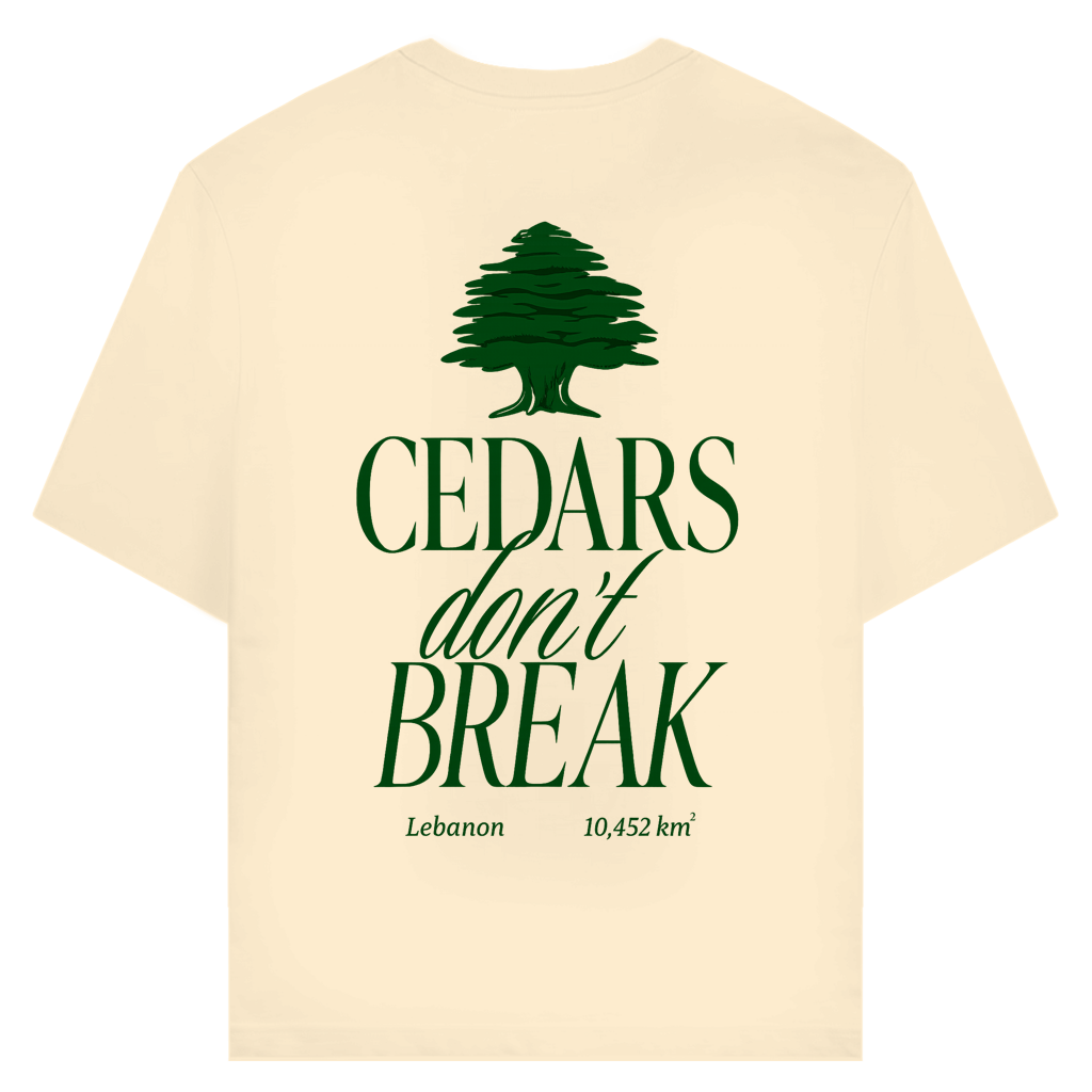 CEDARS don't BREAK (BACKPRINT)