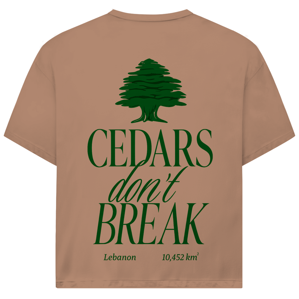 CEDARS don't BREAK (BACKPRINT)