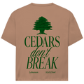 CEDARS don't BREAK (BACKPRINT)