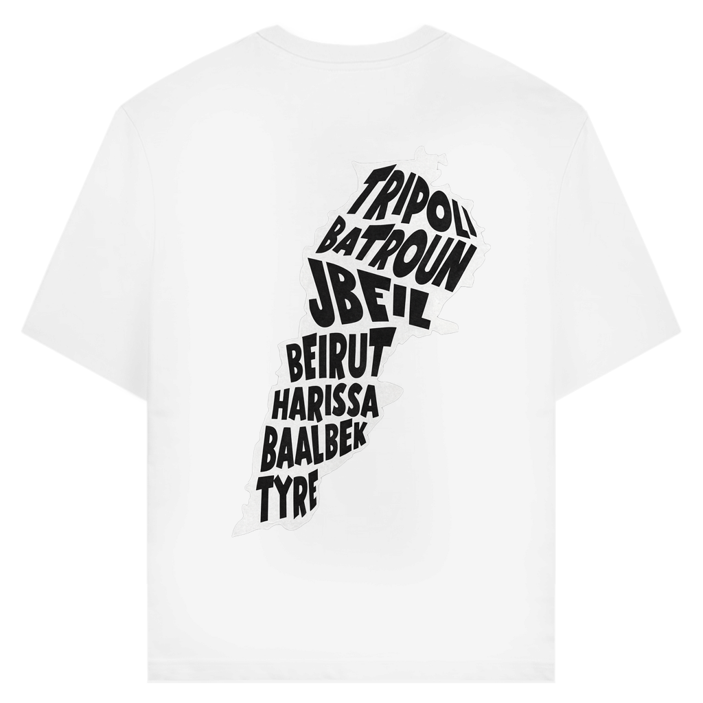 LEBANON MAP 2 (BACKPRINT)