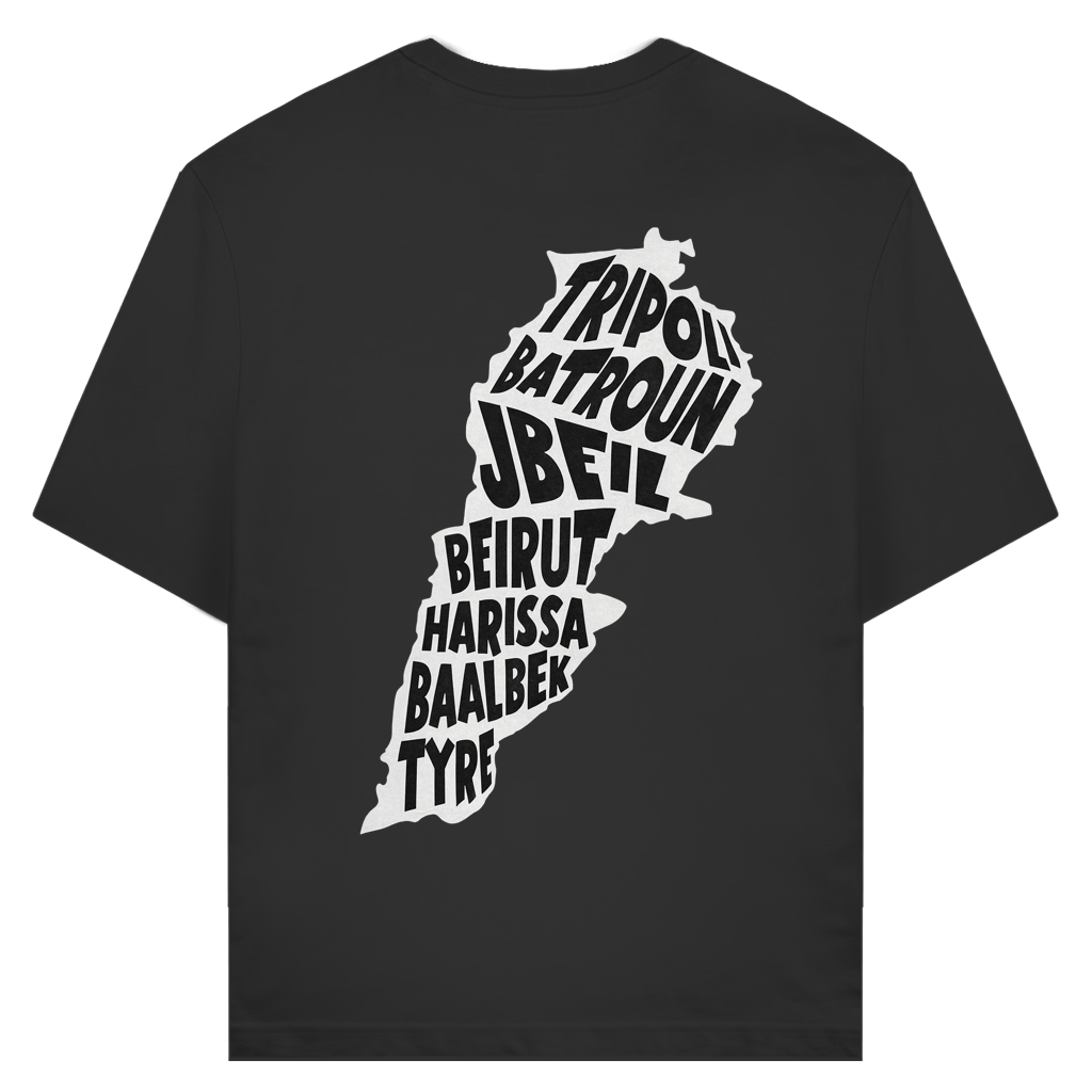 LEBANON MAP 2 (BACKPRINT)