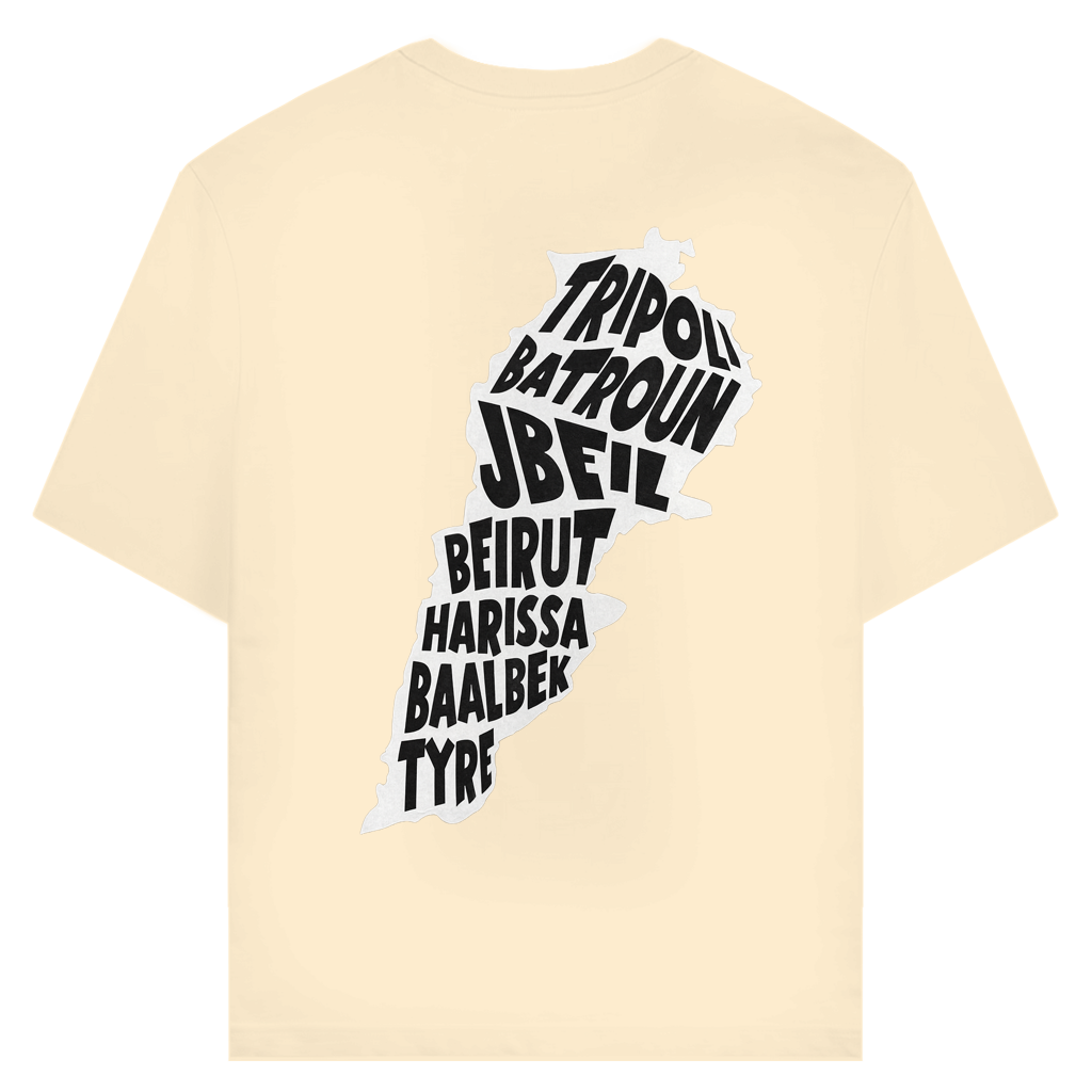 LEBANON MAP 2 (BACKPRINT)