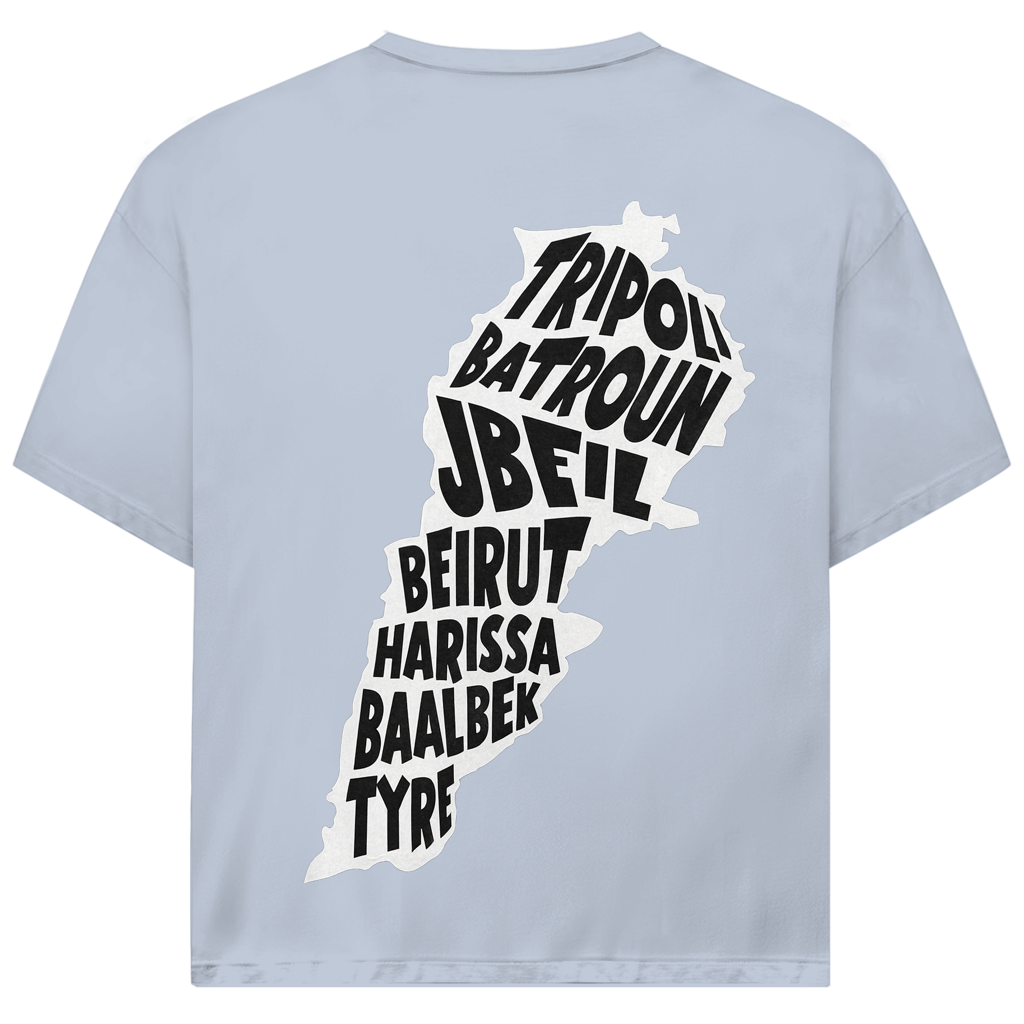 LEBANON MAP 2 (BACKPRINT)