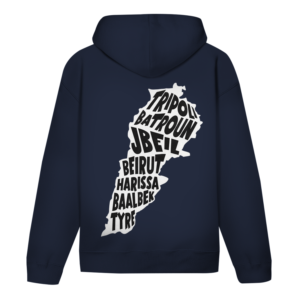 LEBANON MAP 2 (BACKPRINT)