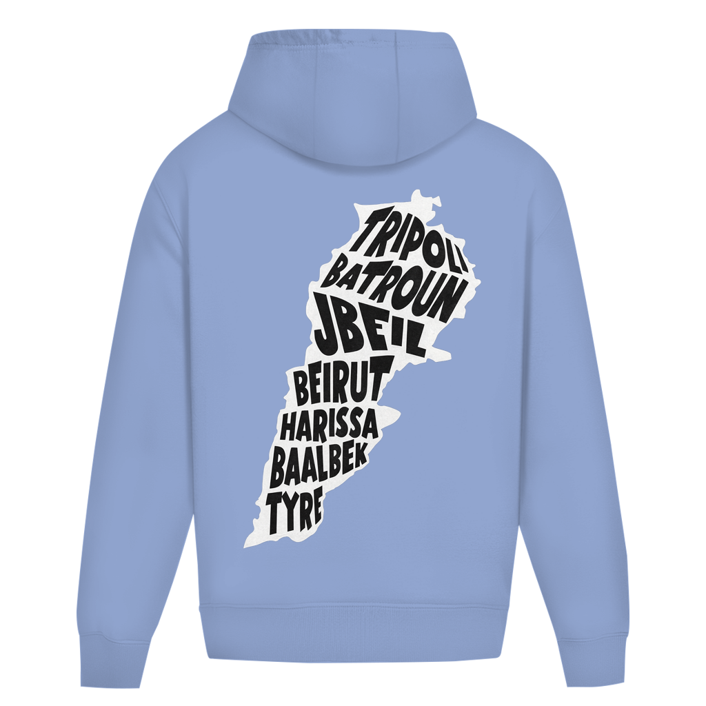 LEBANON MAP 2 (BACKPRINT)