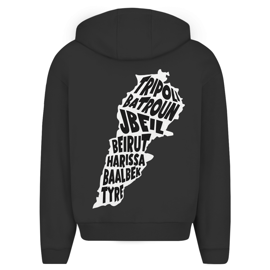 LEBANON MAP 2 (BACKPRINT)