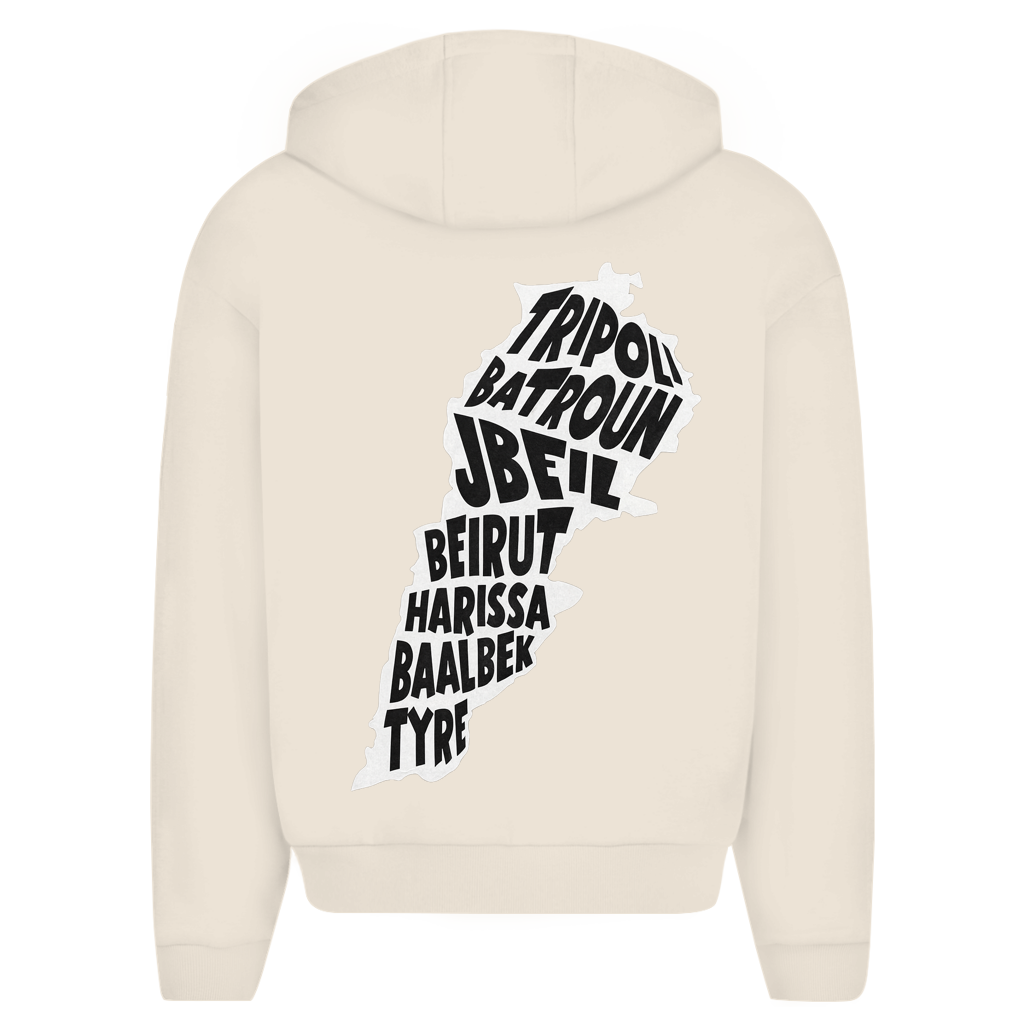 LEBANON MAP 2 (BACKPRINT)