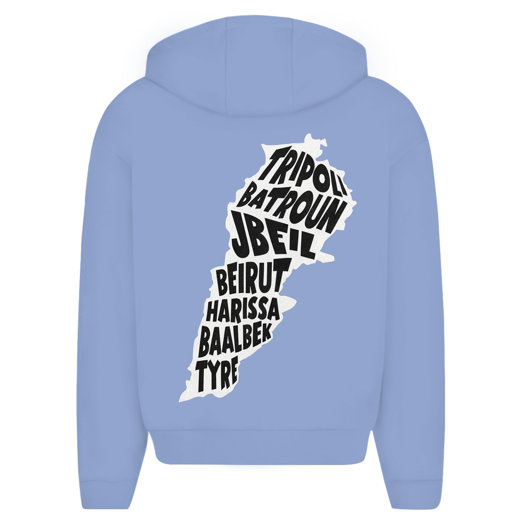 LEBANON MAP 2 (BACKPRINT)