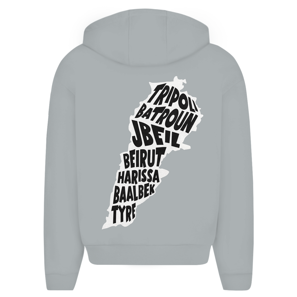 LEBANON MAP 2 (BACKPRINT)