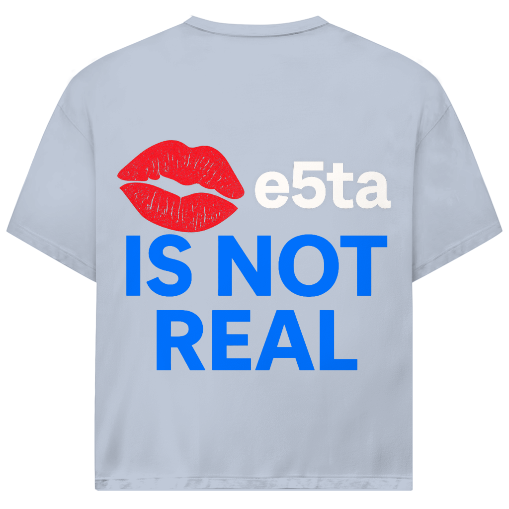 IS NOT REAL (BACKPRINT)