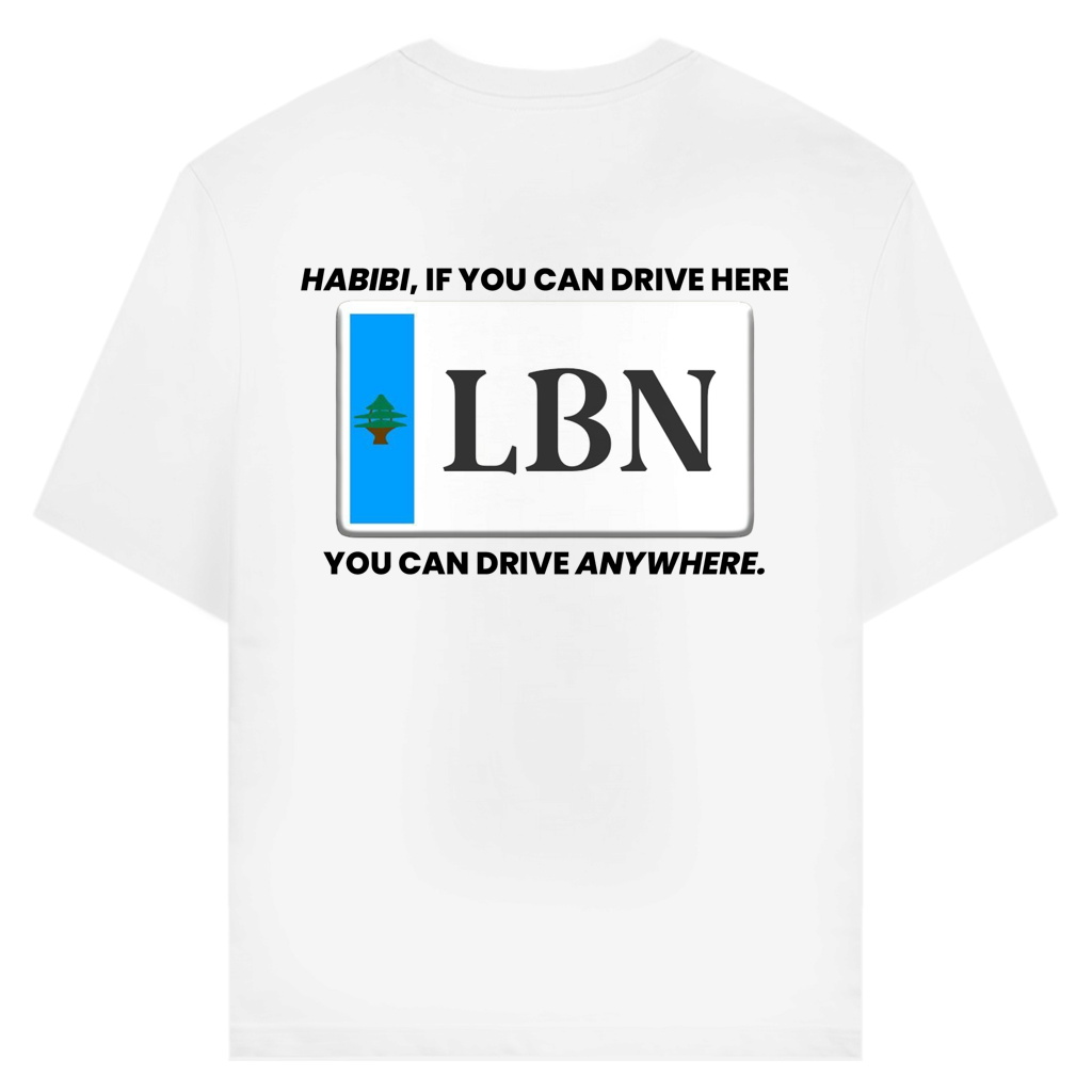 IF YOU CAN DRIVE HERE (BACKPRINT)