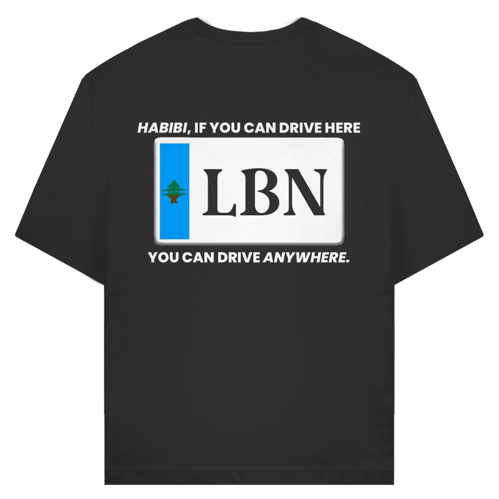 IF YOU CAN DRIVE HERE (BACKPRINT)