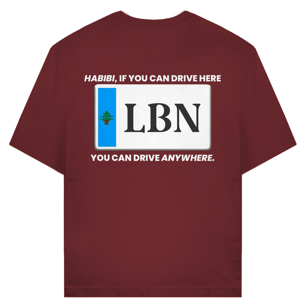 IF YOU CAN DRIVE HERE (BACKPRINT)