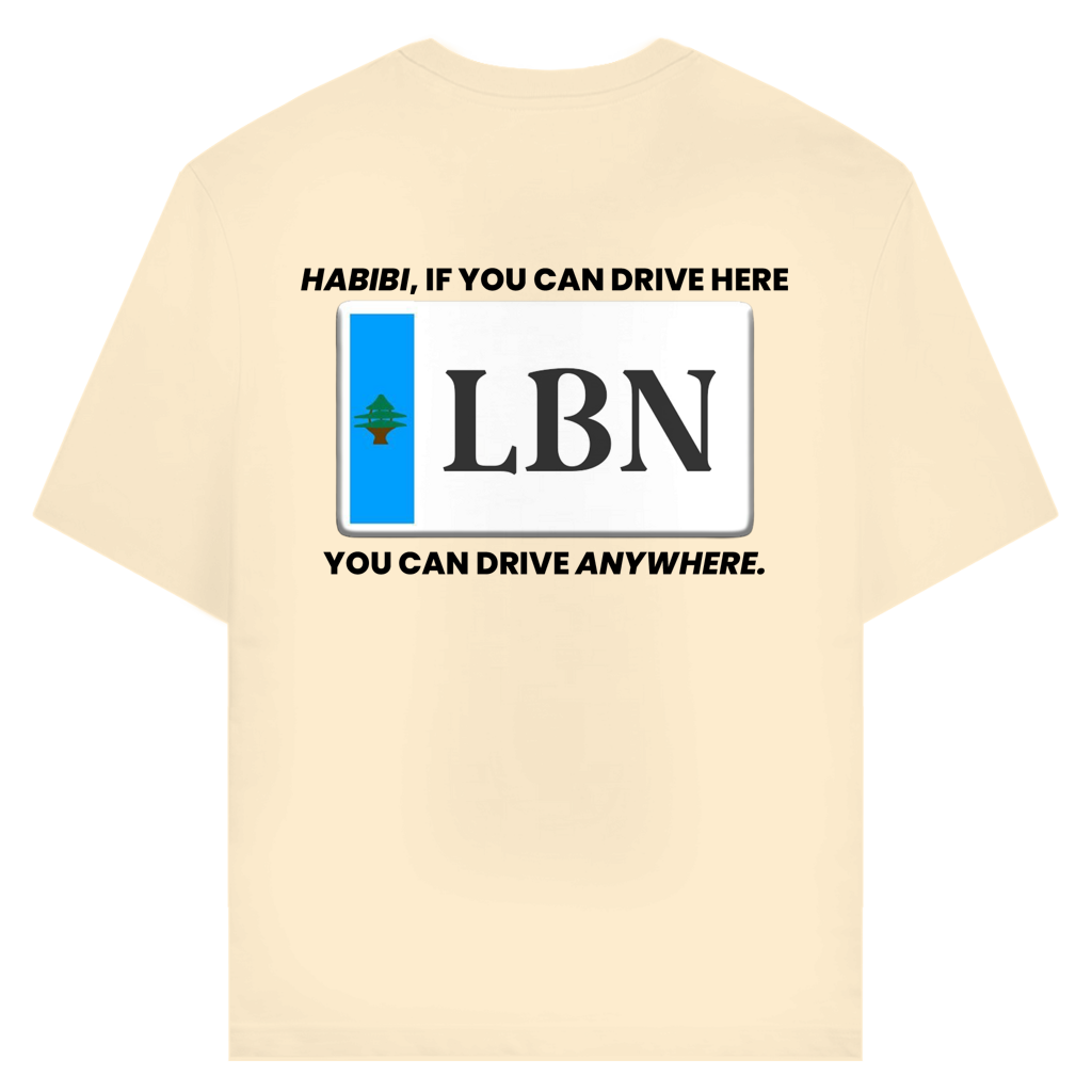 IF YOU CAN DRIVE HERE (BACKPRINT)