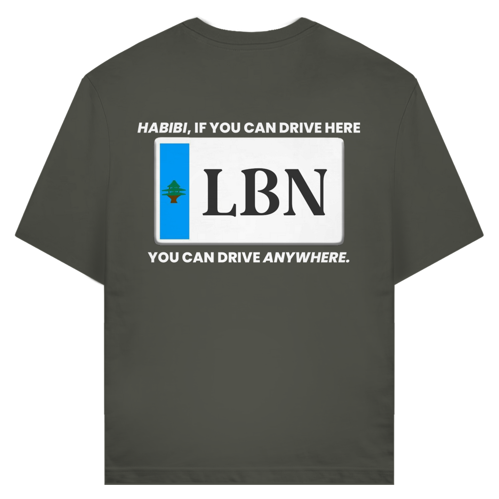 IF YOU CAN DRIVE HERE (BACKPRINT)