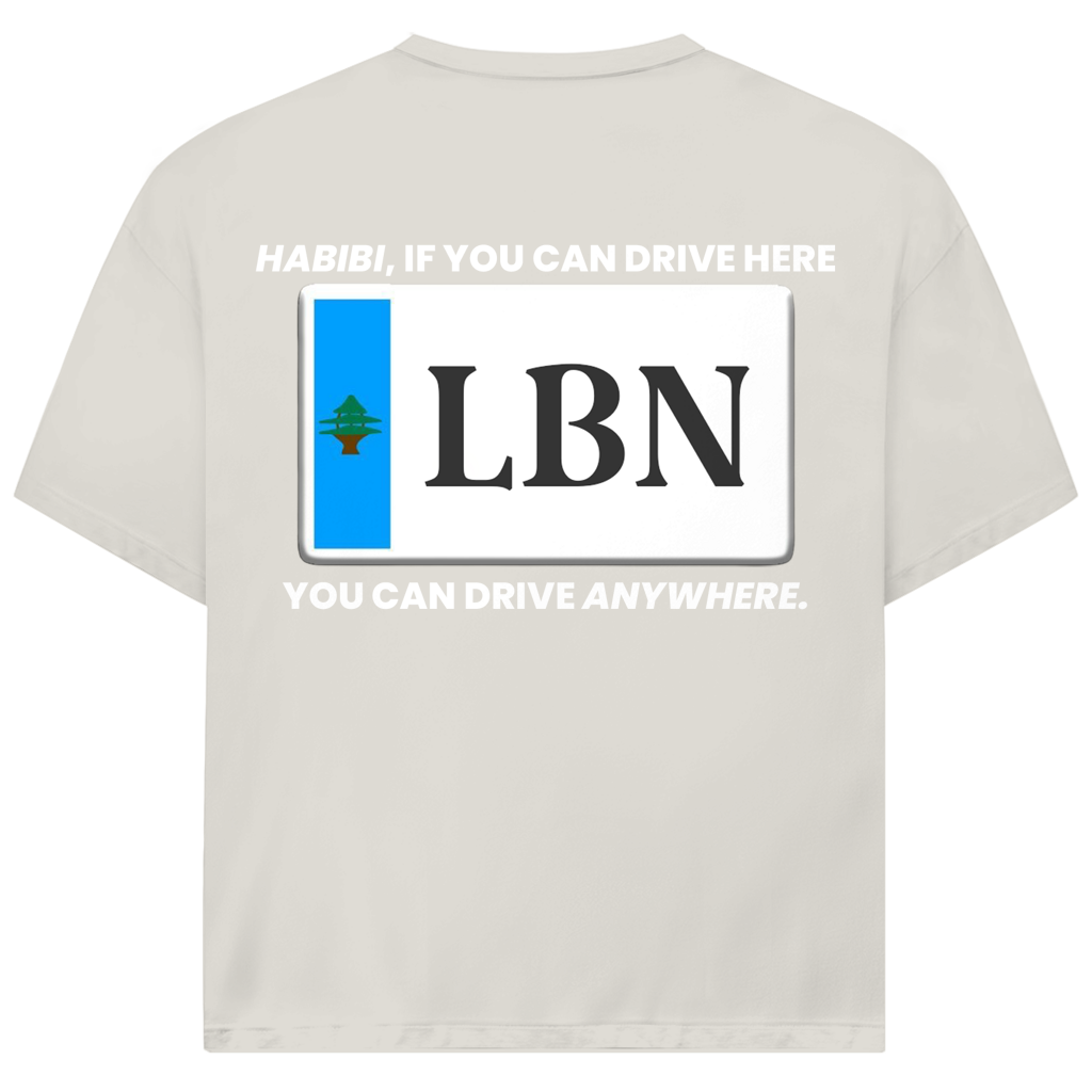 IF YOU CAN DRIVE HERE (BACKPRINT)