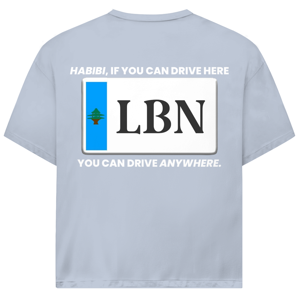 IF YOU CAN DRIVE HERE (BACKPRINT)