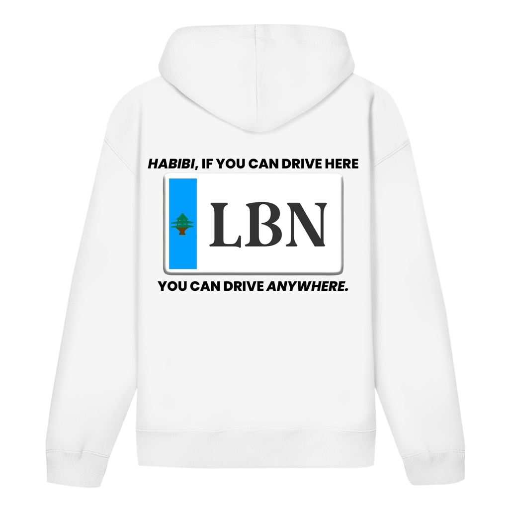 IF YOU CAN DRIVE HERE (BACKPRINT)