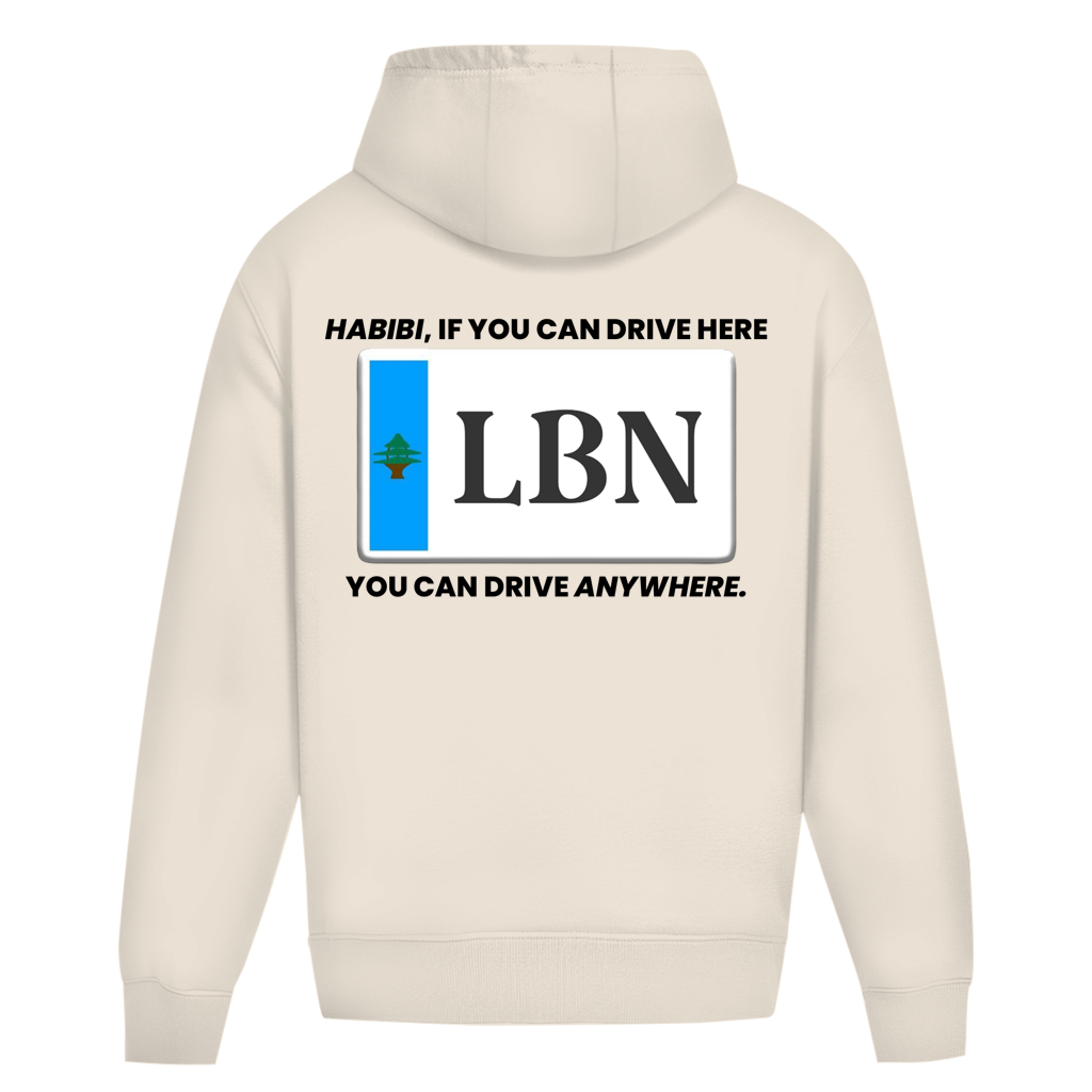 IF YOU CAN DRIVE HERE (BACKPRINT)